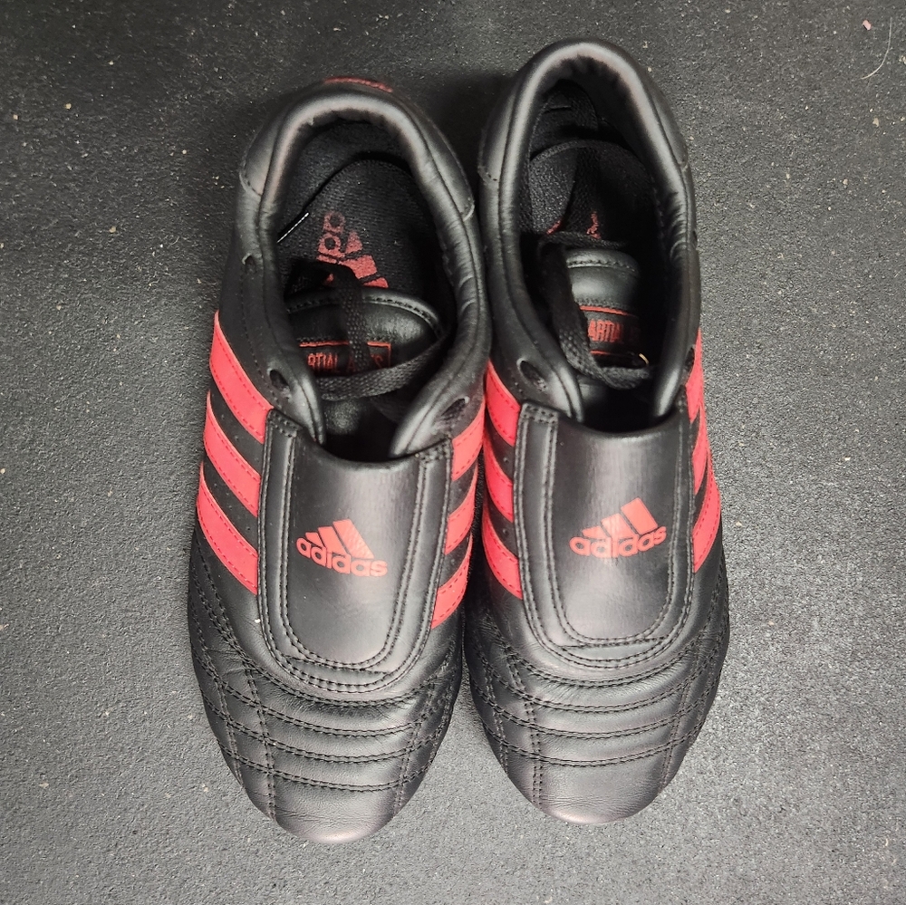 Adidas flat soled sneakers size 7